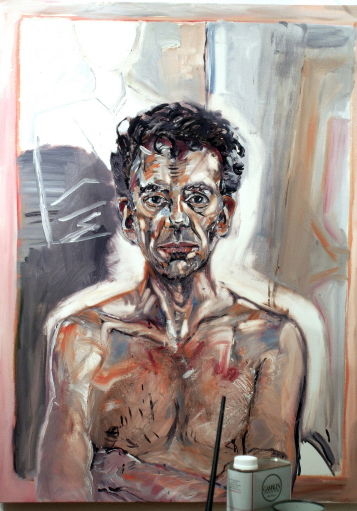 Andrew portrait 1992 in studio